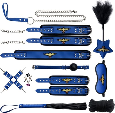 BDSM - Bondage set - Extreme - Sex Toys voor Koppels 11-delig - piloten thema