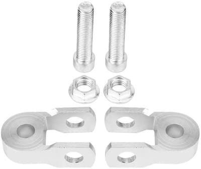 Dailygoods- Schokdemperverhoging 3 cm - Riser Motorfiets - 2 Stuks - Universele Achterverhoging - Aluminiumlegering - Duurzaam en Corrosiebestendig - Motorfietsverhoging
