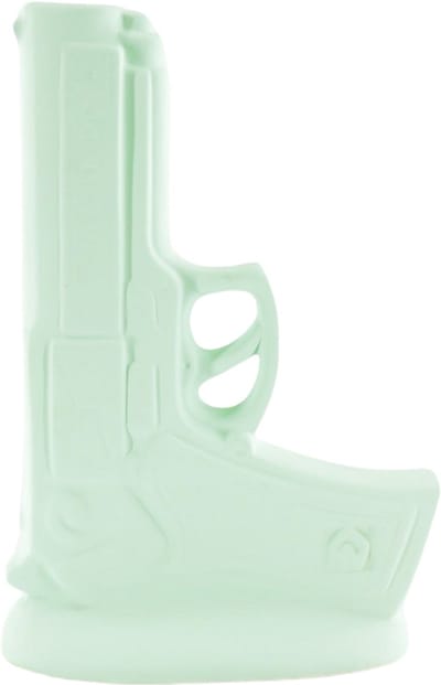 Housevitamin Vaas - Pistool - Keramiek - Mint Groen - 15x9x23cm