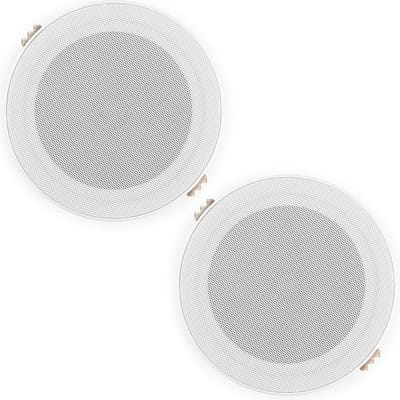 Power Dynamics MSLP50 Marine Speaker Set - 2x waterdichte speakers low profile - 5 Inch - 80W - Wit