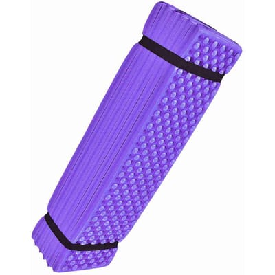Buitenschuim kampeermat, opvouwbare strandtent slaapmat, waterdichte matras(Blauw)