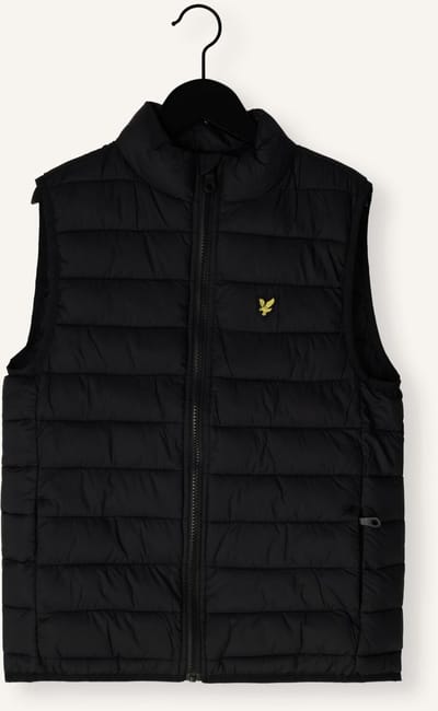 Lyle & Scott Padded Gilet Jassen Jongens - Zwart - Maat 110/116