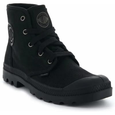 Palladium Pampa Hi Veterschoenen Hoog - zwart - Maat 36