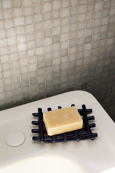 Ferm Living Ceramic Zeepbakje - blauw