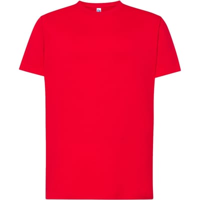JHK Heren Normaal T-Shirt (Rood)