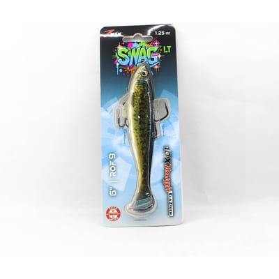 Zman Leurre Souple Swag Swimbait LT 6 Pouces Baby Bass (4996)