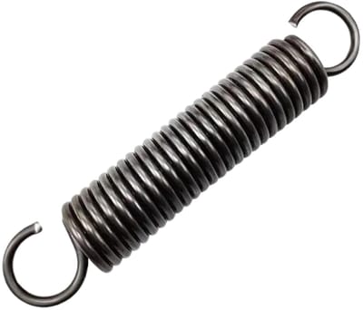 Verlengveer - Trekveer Spiraalveer - Reparaties en Apparatuur - Dubbele Haak Ontwerp - 3x31x350 mm - Niet gespecificeerd