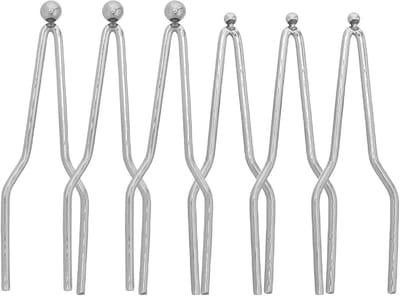Houtbranders Tips - Pyrografie Accessoires - Detail Graveren - Constante Temperatuur - 6 Stuks - Diverse Kleuren