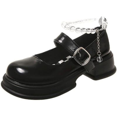 Damesschoenen Mary Jane Schoenen Bruiloftsschoenen Bruid Pumps Platform Mary Jane Damesschoenen Kawaii Schoenen 39 gray