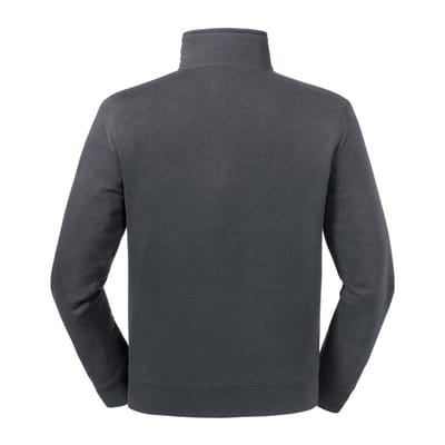 Russell Heren Authentieke Kwartier Ritssweatshirt (Konvooi Grijs)