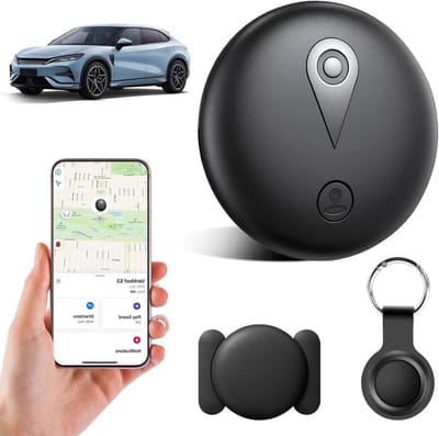 GPS Tracker - Mini Tracker - Locatie Bewaken - Zonder Abonnement - 12 Maanden Batterij - Zwart