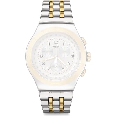 Swatch Irony - The Chrono - YO AYOS458G YOS458G Live My Time Horlogeband