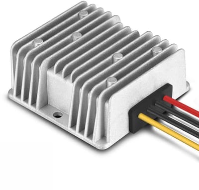 Dailygoody - Voltage Regulator - DC 8V-40V naar 12V 5A - IP68 Waterproof - Stabiele spanning - Energiebeheer - Voor diverse toepassingen - Compac
