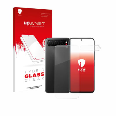 upscreen - Screenprotector voor Nubia Air (Voor+Camera) - Folie Beschermfolie Beschermglas transparant