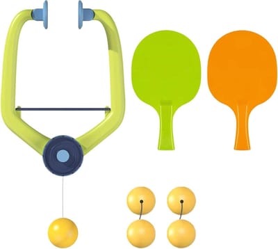 Tafeltennis Trainer - Pingpong Set - Reactievermogen Trainen - Draagbaar Zonder Tafel - Met 4 Ballen - Niet Gespecificeerd