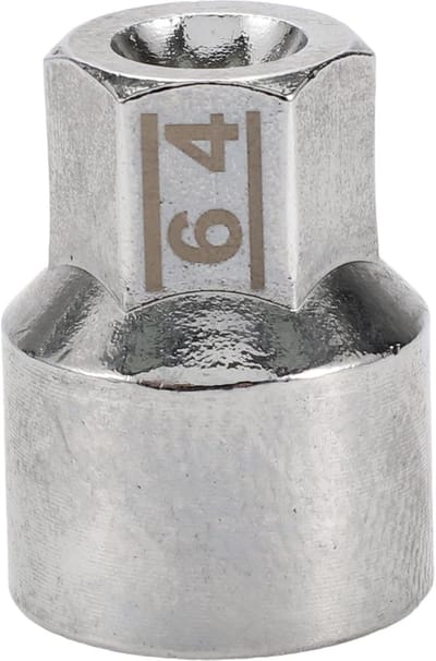 Allecto - Wielslot Lugnut - Anti-diefstal - Zilveren Toon - Schroef Moer Verwijdering - Geschikt voor Porsche - Diameter 18