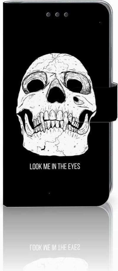 Telefoonhoesje met Naam Apple iPhone Xr Skull Eyes