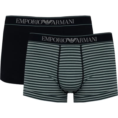 Emporio Armani Boxershorts 2 Pack Mannen blauw