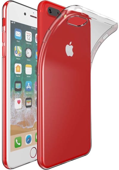 ebestStar - Hoes geschikt voor iPhone 7 Plus, iPhone 8 Plus Apple, Back Cover, Beschermhoes anti-luchtbellen hoesje, Transparant