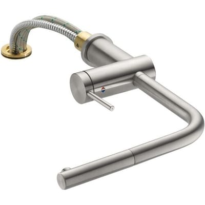 KWC LIVELLO Single lever sink mixer for concealed installation with pull-out spout 10.231.053.700FL