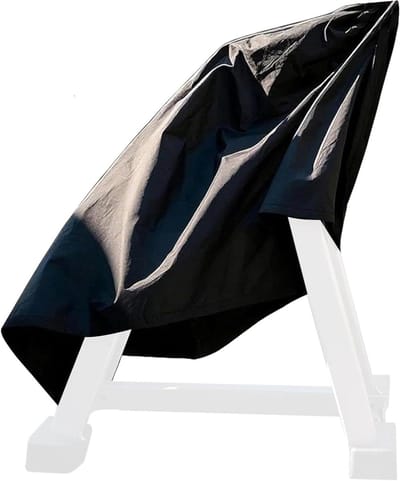 Halter Gewicht Rek Cover - Fitnessapparatuur Beschermhoes - Thuis Gym Beschermen - Waterdicht en Verstelbaar - 58x38x6 cm - Zwart