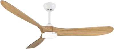 Livano Plafondventilator - Met Verlichting - Plafond Ventilator - Met Lamp - Plafonniere Met Ventilator - Met Licht - Stijl E - 150cm