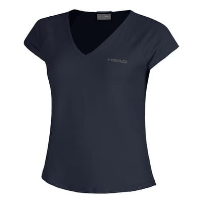 HEAD Janet T-shirt Dames-donkerblauw