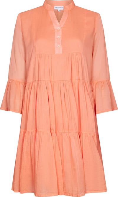 Dames Jurk Pastunette - Summer Basic - Katoen - Zalm - Maat 40