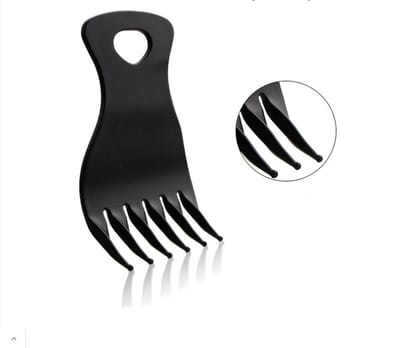 Baardkam Sharktooth|Barbier|Stylingtool|Haar Accessoire|Baard Ontklitter|Cabantis|Zwart