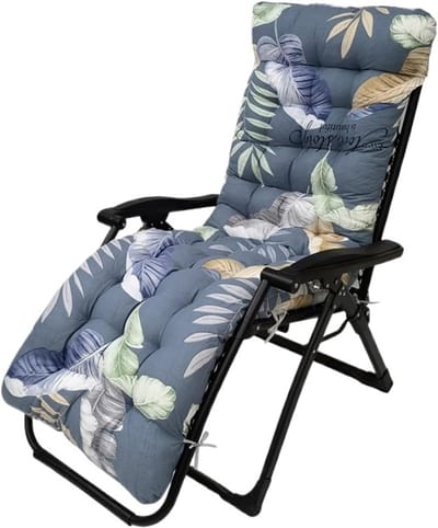 Loungestoel Kussen - Zon Kussen - Buiten Ontspannen - Non-slip Bevestiging - 170x53cm - Style7