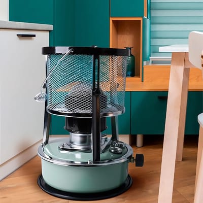 Kerosine Kachel - Draagbare Verwarming - Buiten Activiteiten - 360 Graden Verwarming - Lichtgewicht Ontwerp
