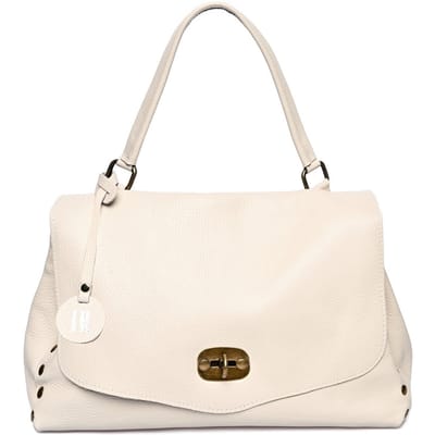 Anna Luchini Beige Rundleer Tas
