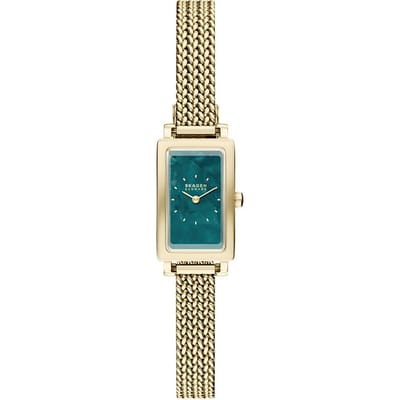 Skagen Hagen Micro Vrouwen Horloge 16 mm Goudkleurig