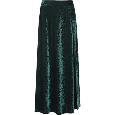Black Premium by EMP Maxirok - Episode of Emerald - S tot XXL - voor Vrouwen - groen