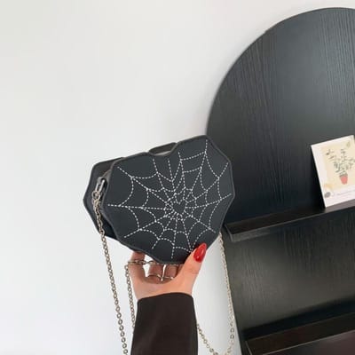 Nieuwe Zoete Meisje Coole en Pittige Liefde Crossbody Tas Gepersonaliseerde Casual Eenvoudige Doos Tas Ketting Schoudertas gray