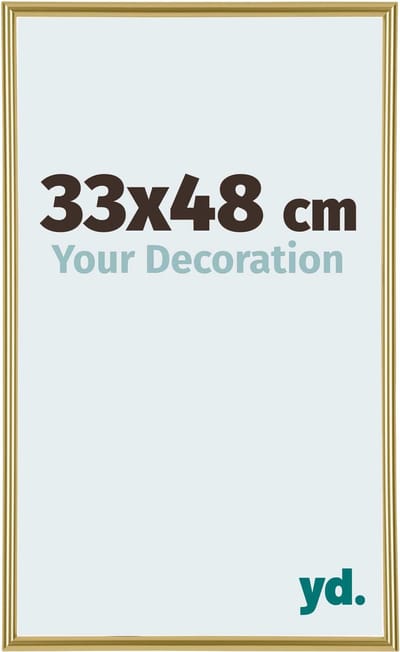 Your Decoration - Fotolijst 33x48 cm - Kunststof - Goud - Annecy