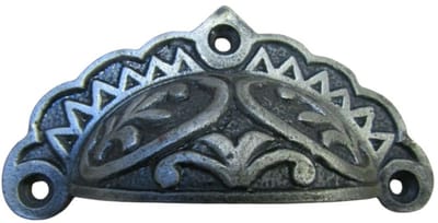 Edwardian Antique Iron Cup Pull Handle