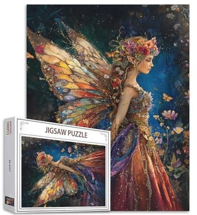 Romantische 1000 stukjes legpuzzels voor volwassenen - Kleurrijke bloemen kunst puzzels voor woondecoratie
