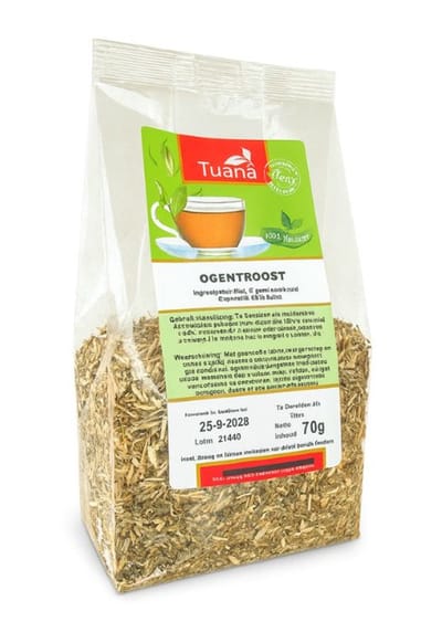 Tuana Kruiden - Ogentroost Gesneden 70g - Gözlük Otu - Tuanashop - TUTHEE061