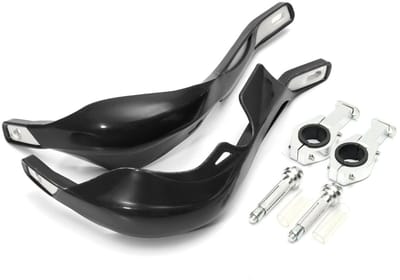 Dailygoody - Stuur Handguard Hand Guard voor Motorfiets - Handbescherming - Zwart - Vermindert Vermoeidheid - Universeel - Bescherming tegen Weerselem