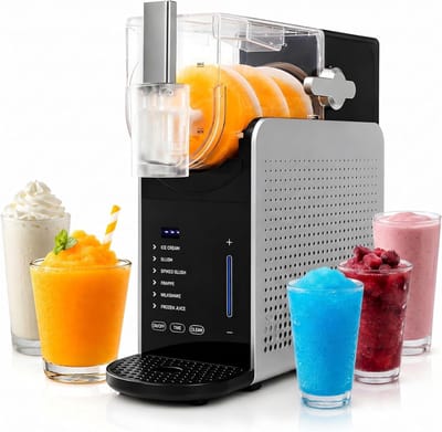Slush Machine - Slush Puppy Maker - IJsmachine - 6 Programma's - 2,5 L - 200 W - Zwart