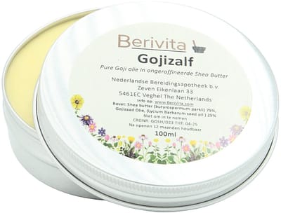 Goji Zalf 100ml Blik - Gojibes Olie met Shea Butter
