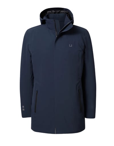Ubr Regular Parka Parka's Donkerblauw 7033