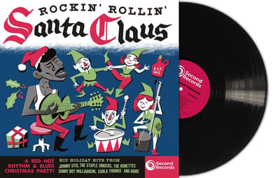 Various Artists - Rockin' Rollin' Santa Claus (LP)