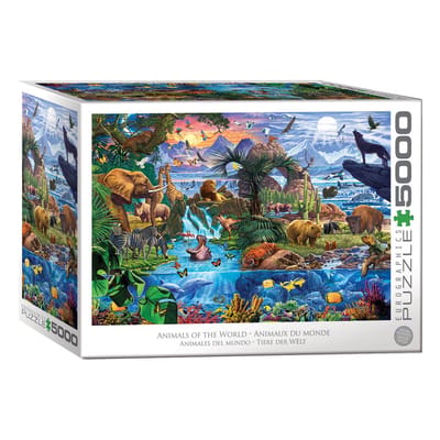 Eurographics - Aardse Gauna [Earth Wildlife] - Steve Crisp - 5000 stukjes 101,5×152,5cm (b×h) - Legpuzzel