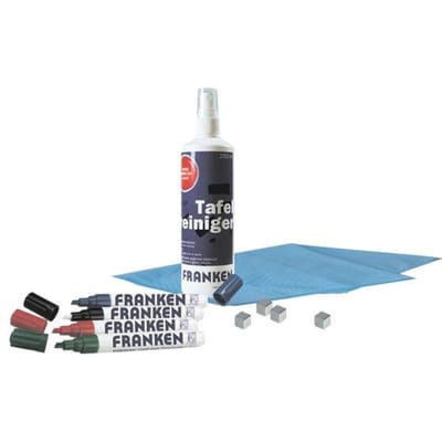 franken starter-set voor glastafeln-reinigung en toebehoren