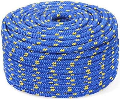 Polypropyleen Touw 2 mm - 20 m - Blauw - Perfect voor Buitenactiviteit en Kamperen