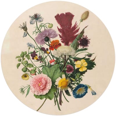 Plexiglasschilderij Bloemen boeket - Ø 70 - Acrylglas - REINDERS