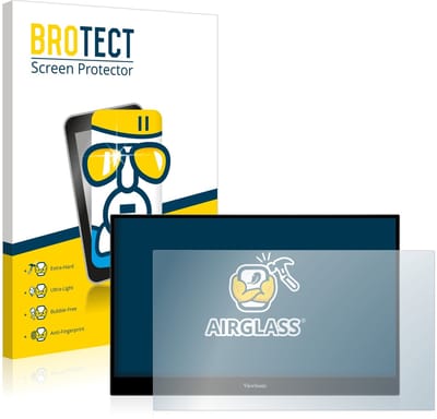 Screenprotector voor ViewSonic TD1655 Beschermglas transparant
