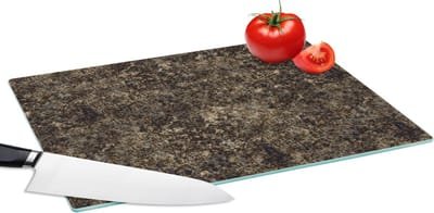 Glazen Snijplank - 39x28 - Patronen - Graniet - Steen - Snijplanken Glas